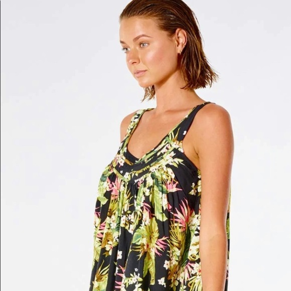 ☀️RIP CURL☀️ ON THE COAST MINI DRESS COVER UP - Picture 6 of 12